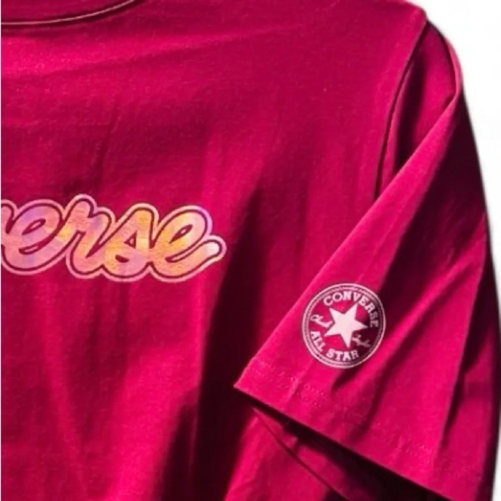 Converse Fuchsia Logo Tee (age 12- 13)